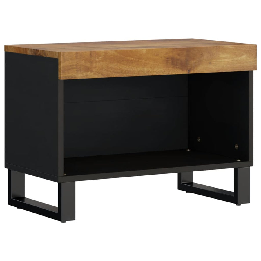 Tv-Meubel 60X33X43,5 Cm Massief Mangohout Honingbruin