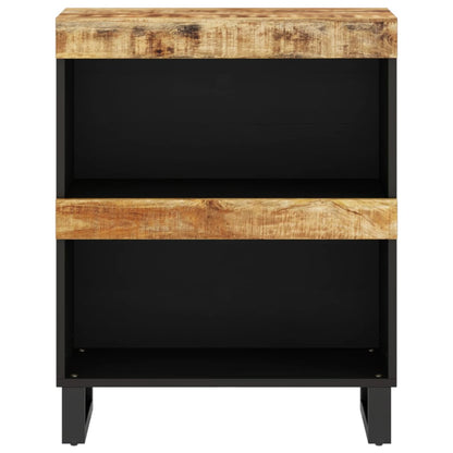 Bijzetkast 60X33X75 Cm Massief Mangohout