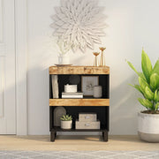 Side cabinet 60x33x75 cm solid mango wood