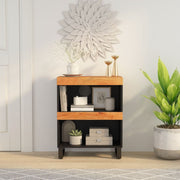 Side cabinet 60x33x75 cm solid acacia wood