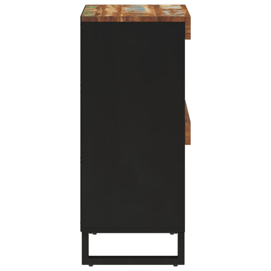 Bijzetkast 60X33X75 Cm Massief Gerecycled Hout