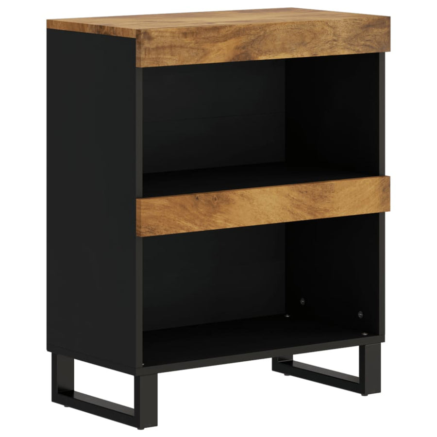 Bijzetkast 60X33X75 Cm Massief Mangohout Honingbruin