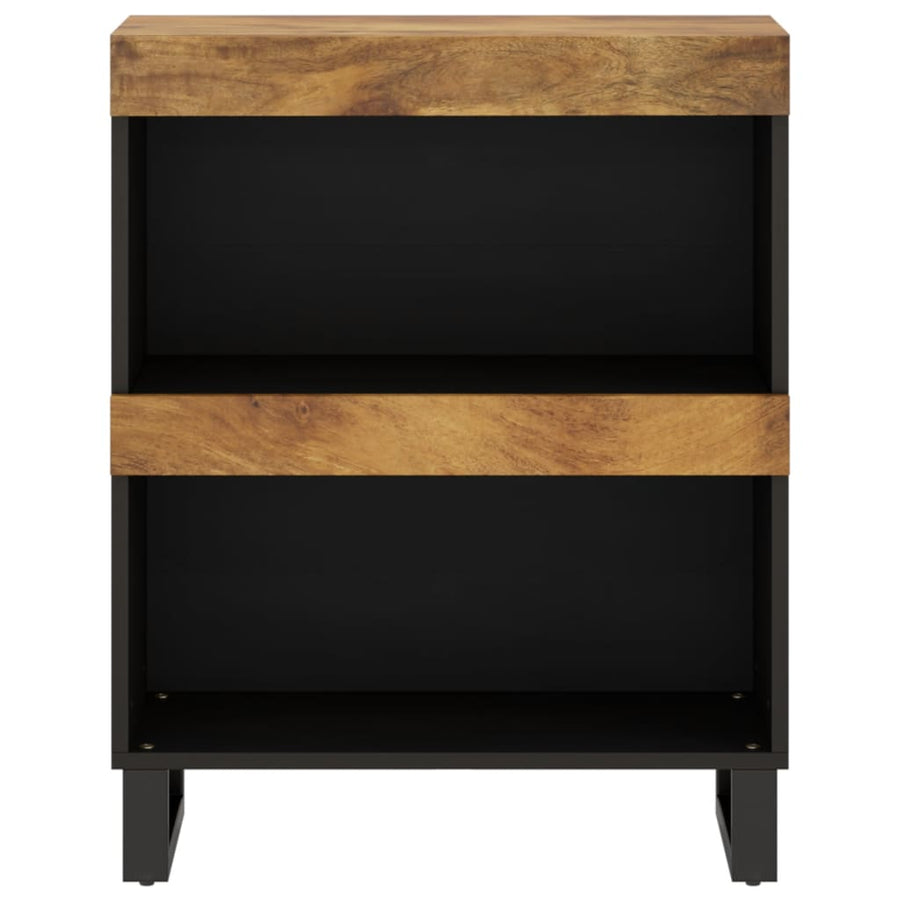 Bijzetkast 60X33X75 Cm Massief Mangohout Honingbruin