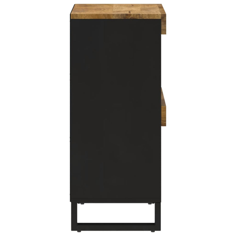 Bijzetkast 60X33X75 Cm Massief Mangohout Honingbruin