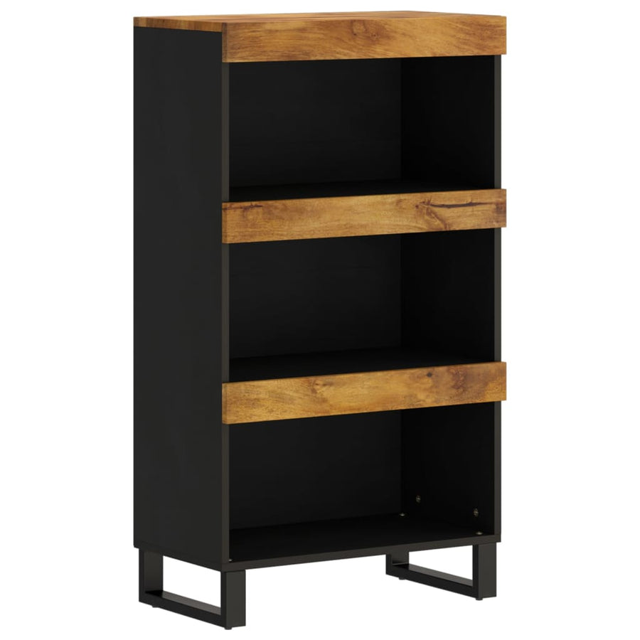 Bijzetkast 60X33X107 Cm Massief Mangohout
