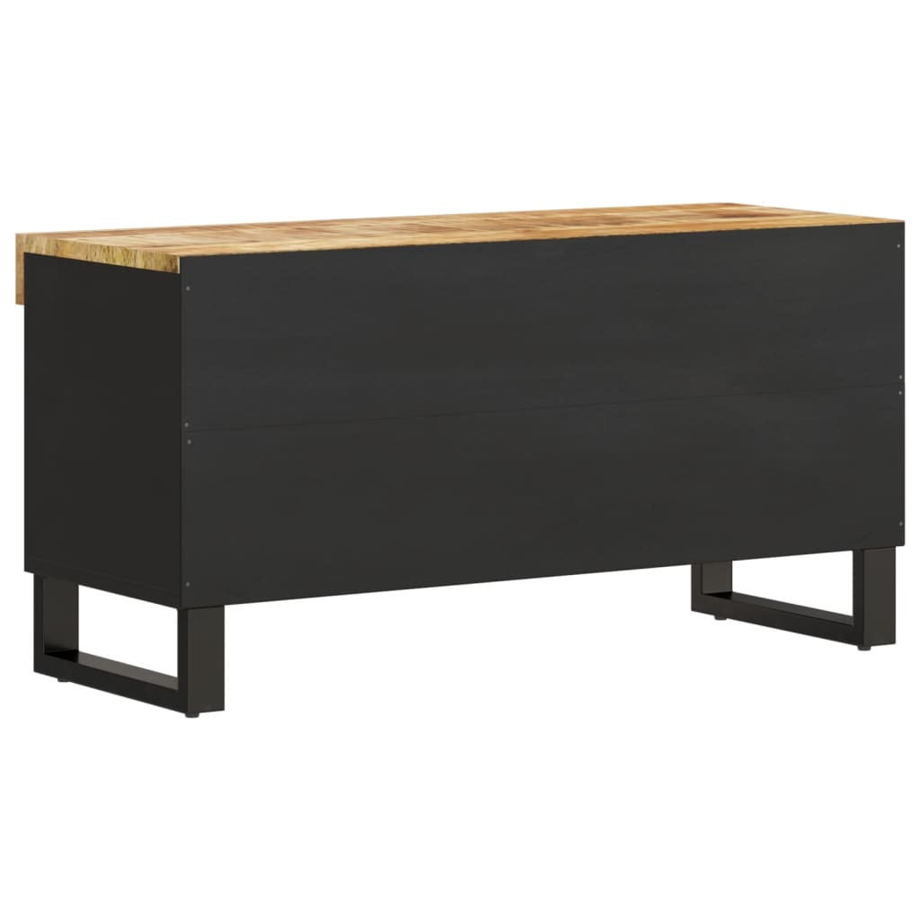 Tv-Meubel 85X33X43,5 Cm Massief Mangohout