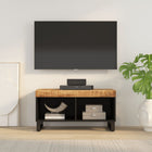 TV cabinet 85x33x43.5 cm solid mango wood