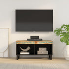 TV cabinet 85x33x43.5 cm solid reclaimed wood