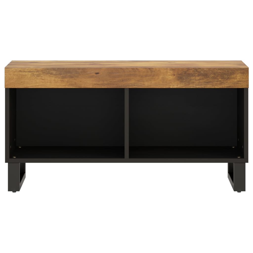 Tv-Meubel 85X33X43,5 Cm Massief Mangohout Honingbruin