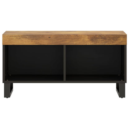 Tv-Meubel 85X33X43,5 Cm Massief Mangohout Honingbruin