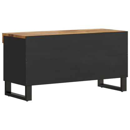Tv-Meubel 85X33X43,5 Cm Massief Mangohout Honingbruin