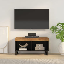 Tv-Meubel 85X33X43,5 Cm Massief Mangohout Honingbruin
