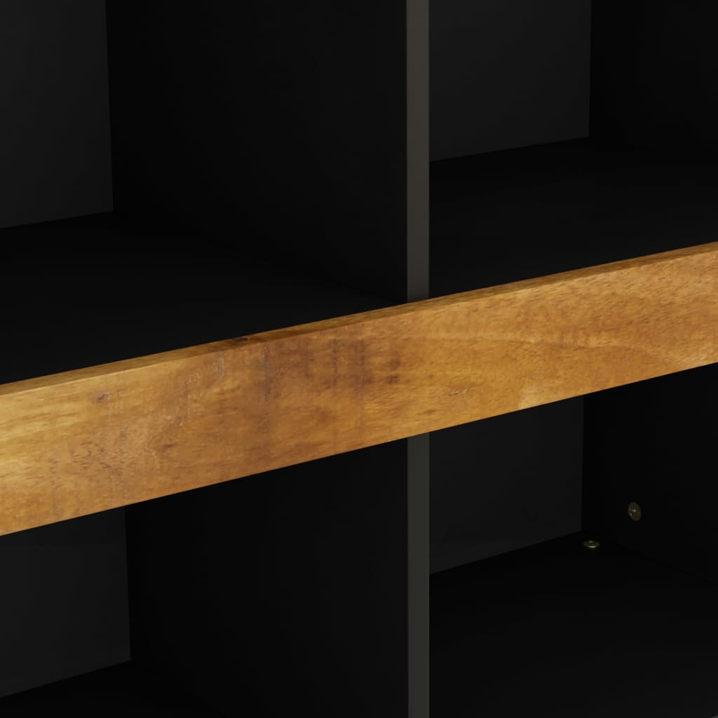 Bijzetkast 85X33X75 Cm Massief Mangohout