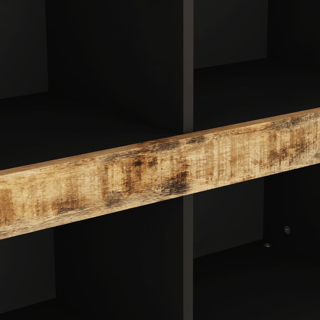 Bijzetkast 85x33x107 cm massief mangohout