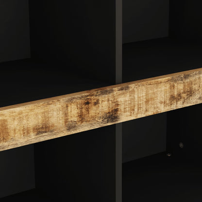 Bijzetkast 85x33x107 cm massief mangohout
