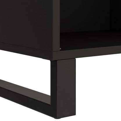 Bijzetkast 85X33X107 Cm Massief Gerecycled Hout Multikleur