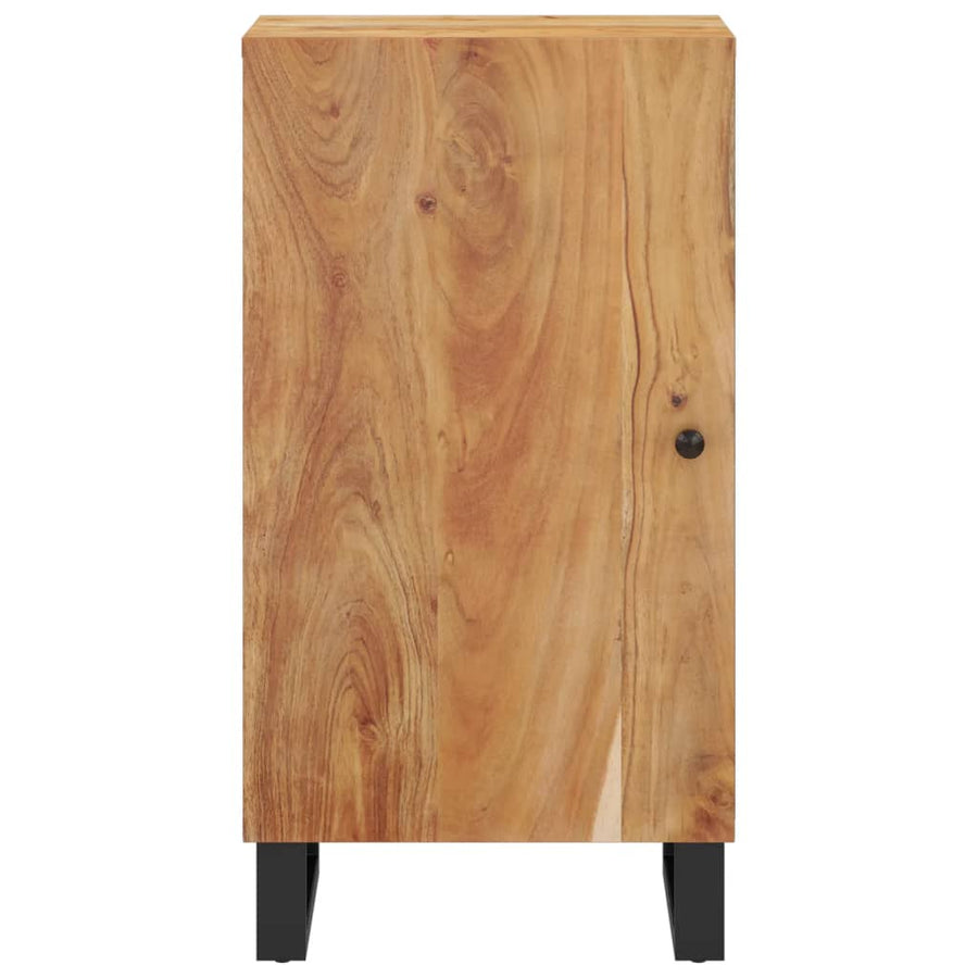 Dressoir Met Deur 40X3X75 Cm Massief Acaciahout Bruin