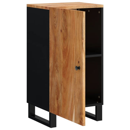 Dressoir Met Deur 40X3X75 Cm Massief Acaciahout Bruin