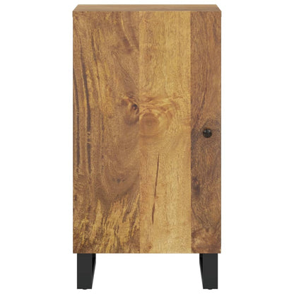 Dressoir met deur 40x31x75 cm massief mangohout