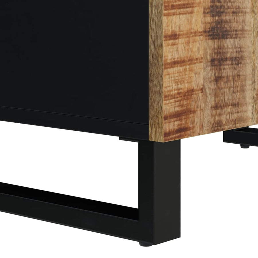 Dressoir Met 2 Deuren 60X33X75 Cm Massief Mangohout