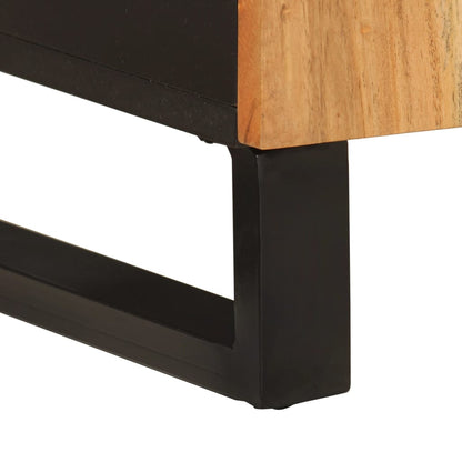 Dressoir met 2 deuren 60x33x75 cm massief acaciahout