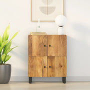 Dressoir 60x33x75 cm massief mangohout