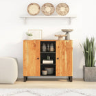 Dressoir massief acaciahout 90x33x75 cm