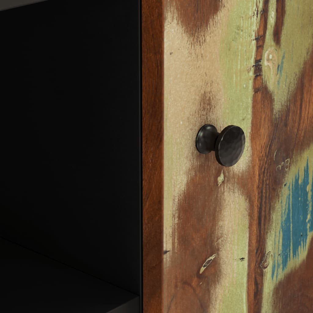 Dressoir met 2 deuren 90x33x75 cm massief gerecycled hout
