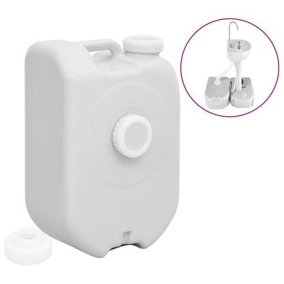 Watertank Draagbaar Met Adapter 24 L Grijs
