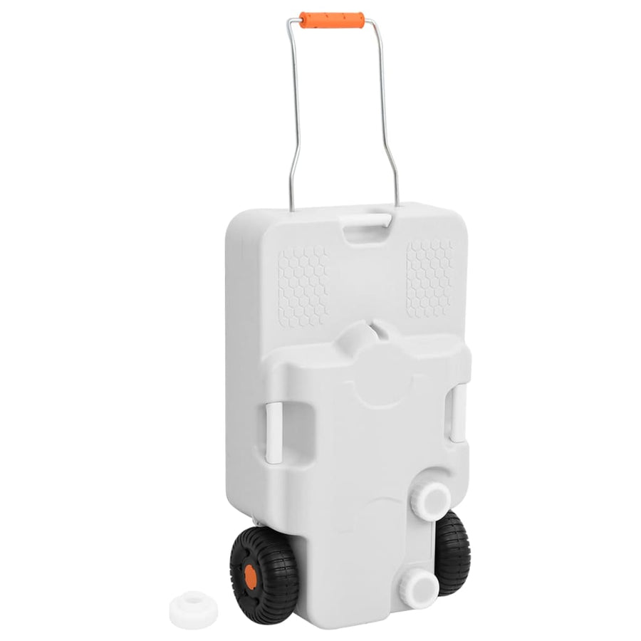 Watertank op wielen 30 L grijs