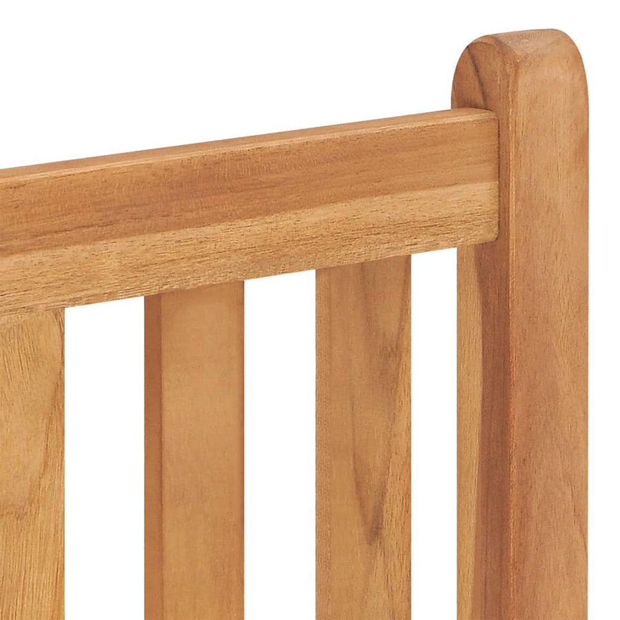 5-Delige Tuinset Massief Teakhout 110 cm tafellengte 4x stoel + Tafel