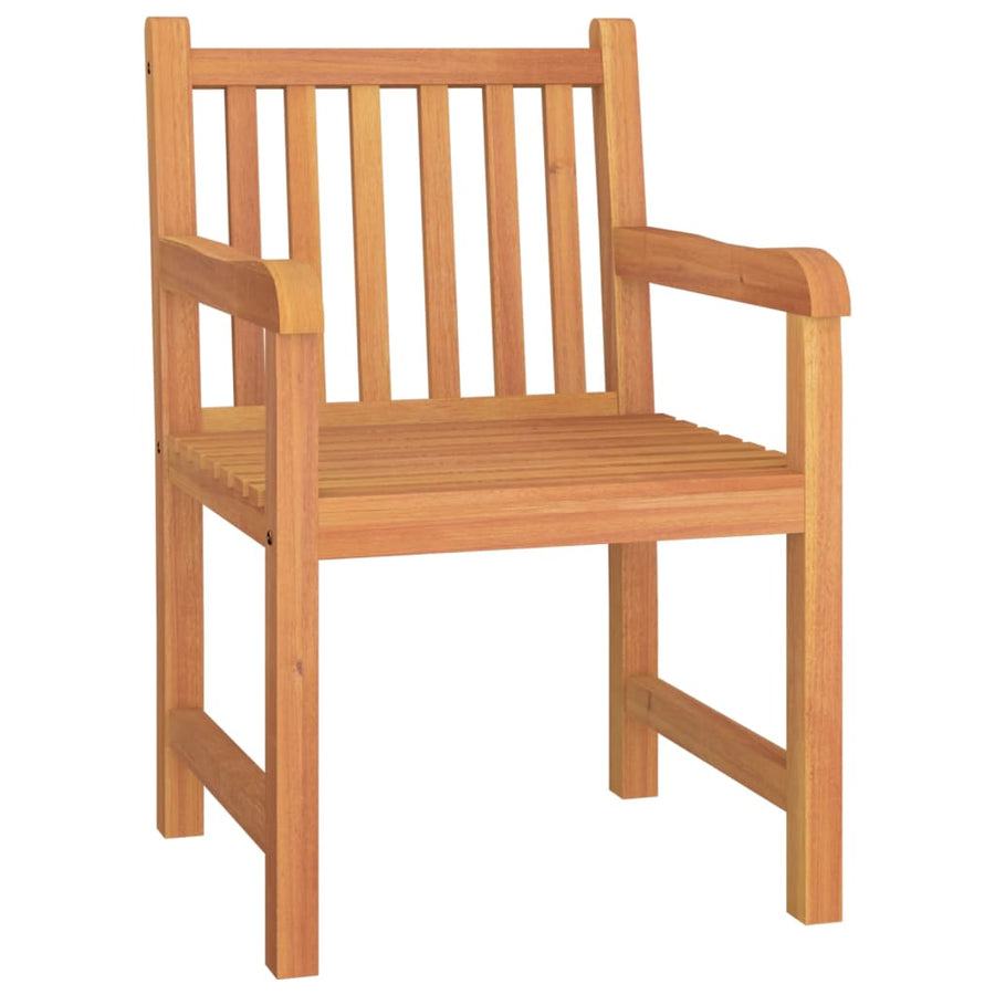 3-Delige Tuinset Massief Teakhout 110 cm tafellengte 2x Fauteuil + Tafel