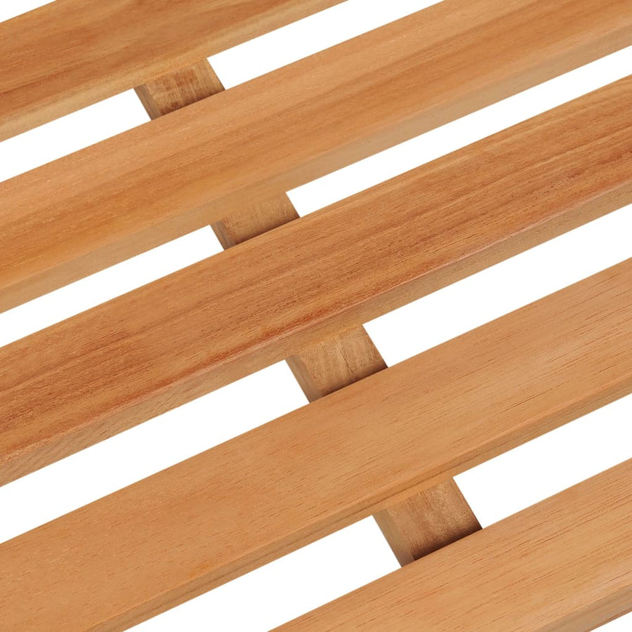 3-Delige Tuinset Massief Teakhout 2x Bank + Tafel