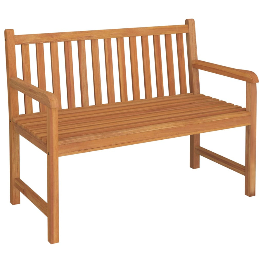 4-Delige Tuinset Massief Teakhout Bank + 2x stoel + Tafel