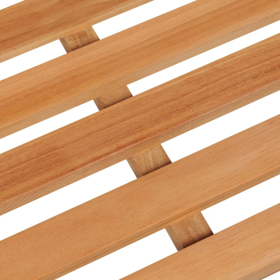 4-Delige Tuinset Massief Teakhout Bank + 2x stoel + Tafel