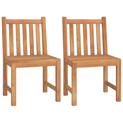 4-Delige Tuinset Massief Teakhout Bank + 2x stoel + Tafel
