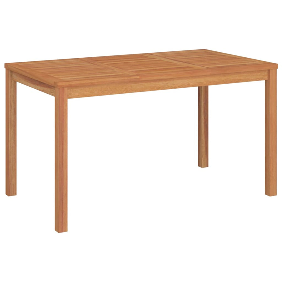 4-Delige Tuinset Massief Teakhout Bank + 2x stoel + Tafel
