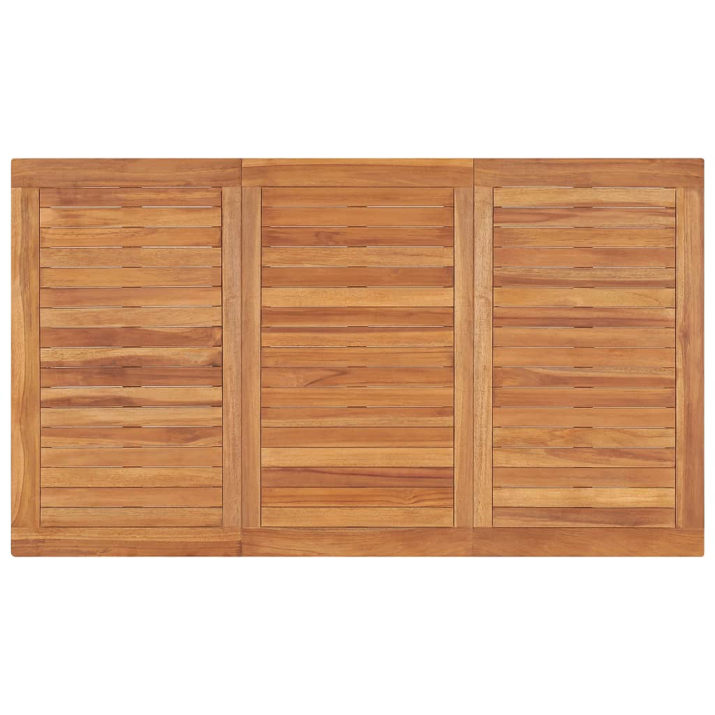 4-Delige Tuinset Massief Teakhout Bank + 2x stoel + Tafel