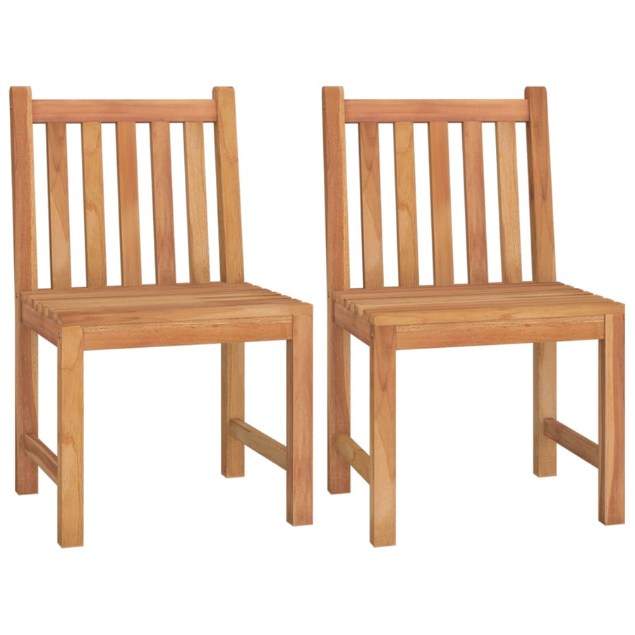 5-Delige Tuinset Massief Teakhout 2x Bank + 2x stoel + Tafel