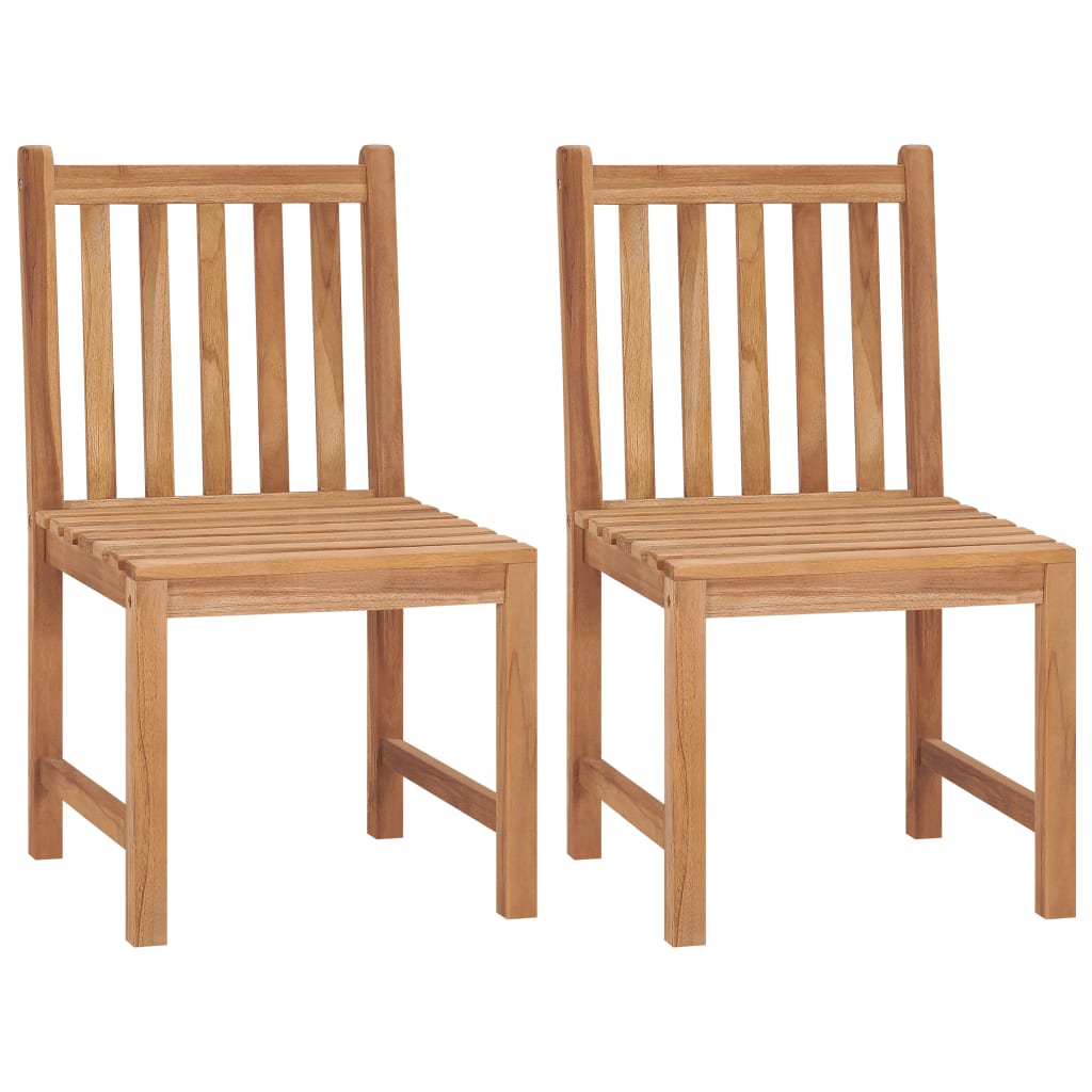 4-Delige Tuinset Massief Teakhout Bank + 2x stoel + Tafel