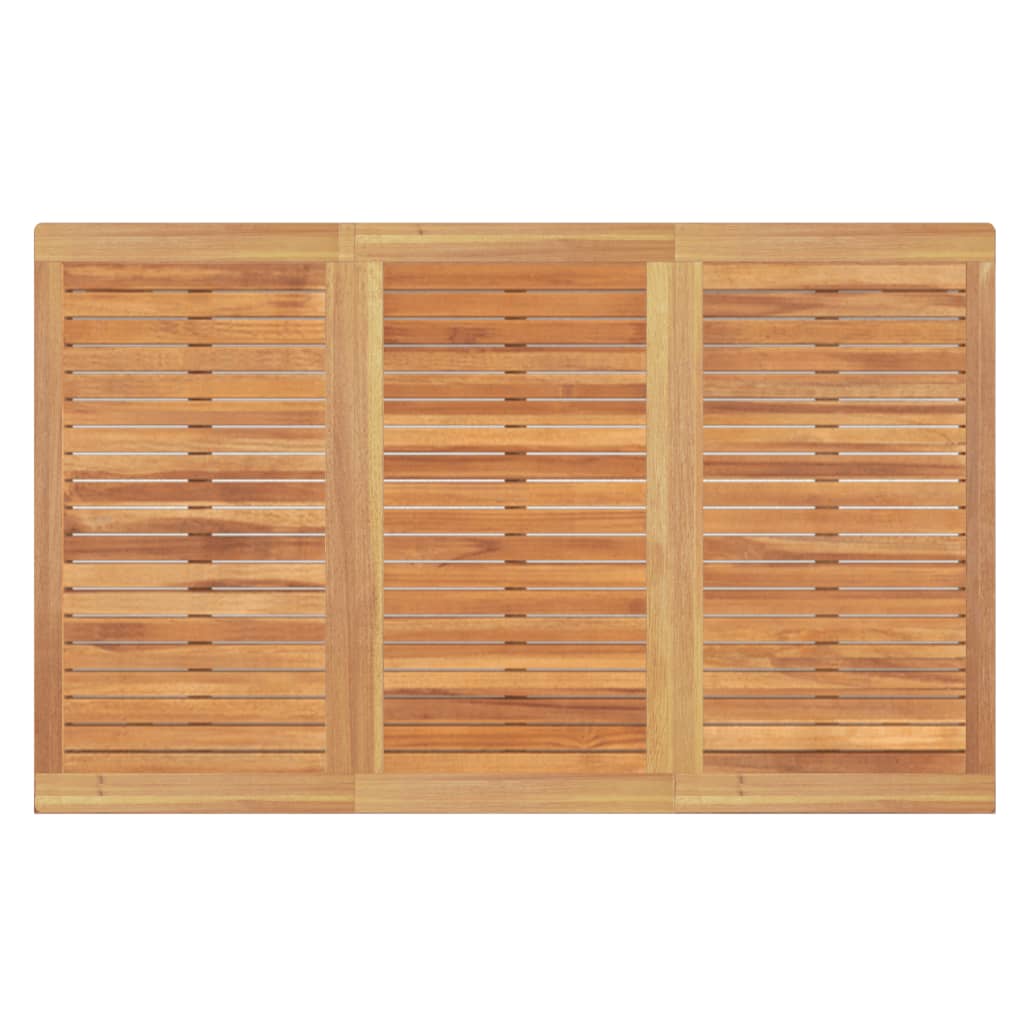 4-Delige Tuinset Massief Teakhout Bank + 2x stoel + Tafel