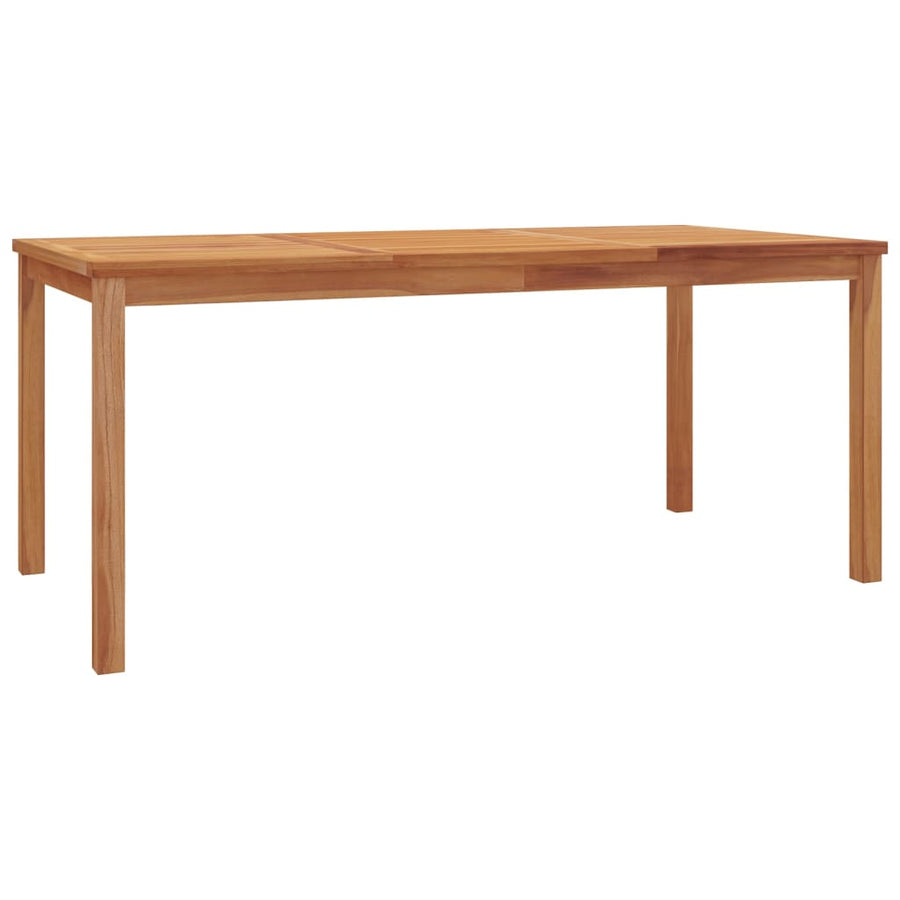 3-Delige Tuinset Massief Teakhout 2x Bank + Tafel