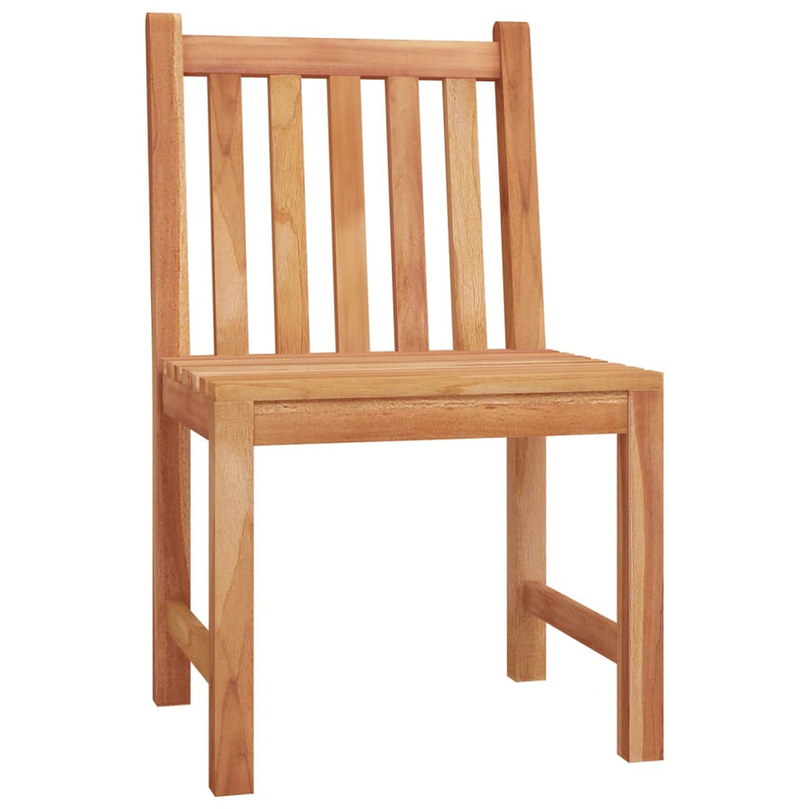 4-Delige Tuinset Massief Teakhout Bank + 2x stoel + Tafel