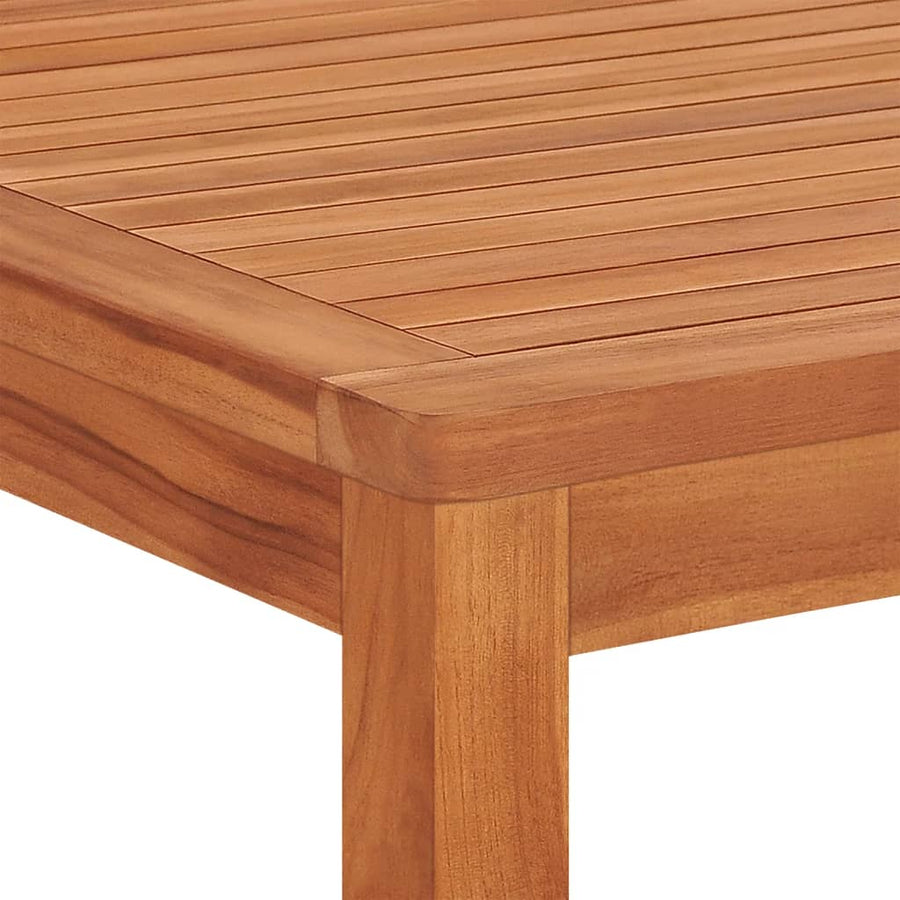 4-Delige Tuinset Massief Teakhout Bank + 2x stoel + Tafel
