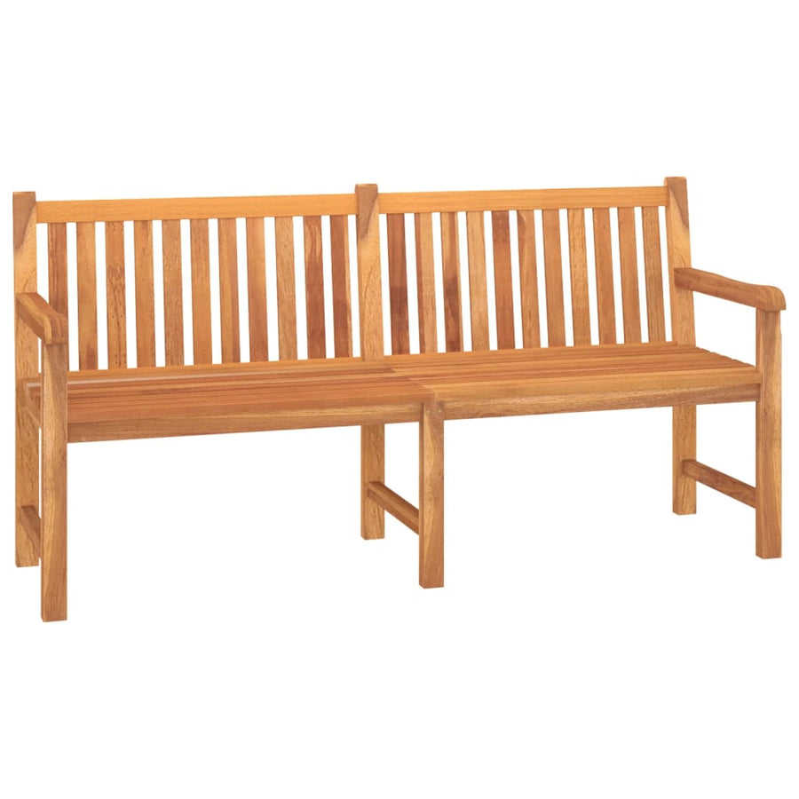 3-Delige Tuinset Massief Teakhout 2x Bank + Tafel