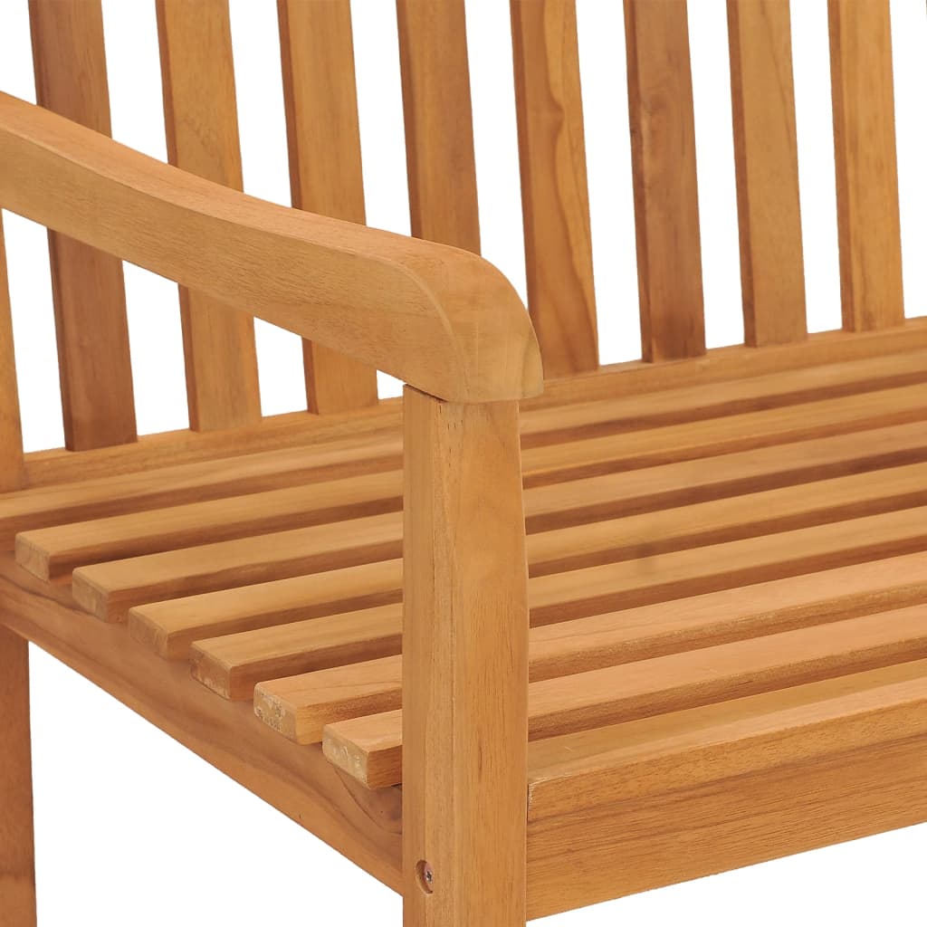 3-Delige Tuinset Massief Teakhout 2x Bank + Tafel