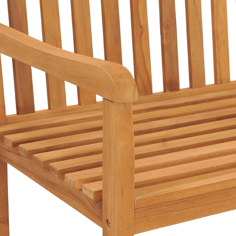 3-Delige Tuinset Massief Teakhout 2x Bank + Tafel