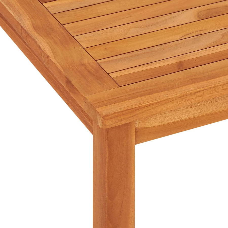 3-Delige Tuinset Massief Teakhout 2x Bank + Tafel