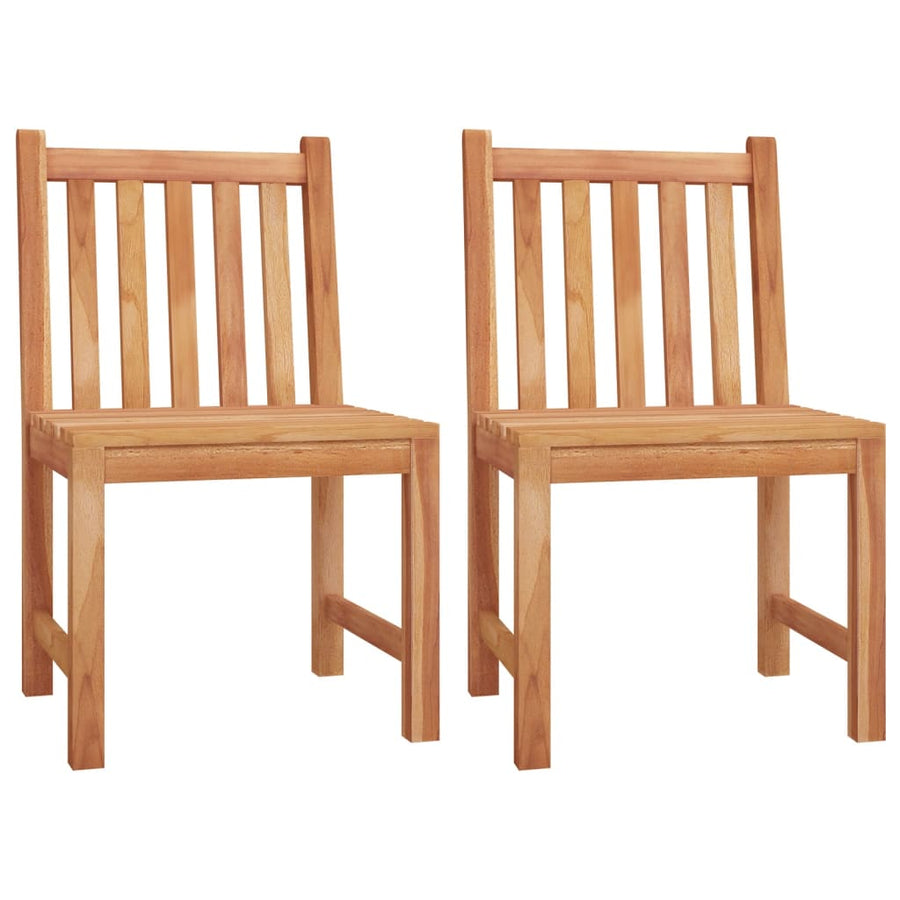 4-Delige Tuinset Massief Teakhout Bank + 2x stoel + Tafel