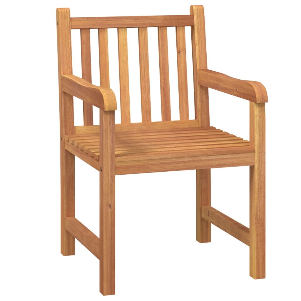 5-Delige Tuinset Massief Teakhout 2x Bank + 2x Fauteuil + Tafel